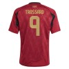 Maglia ufficiale Belgio Trossard 9 Casa Euro 2024 per Bambino